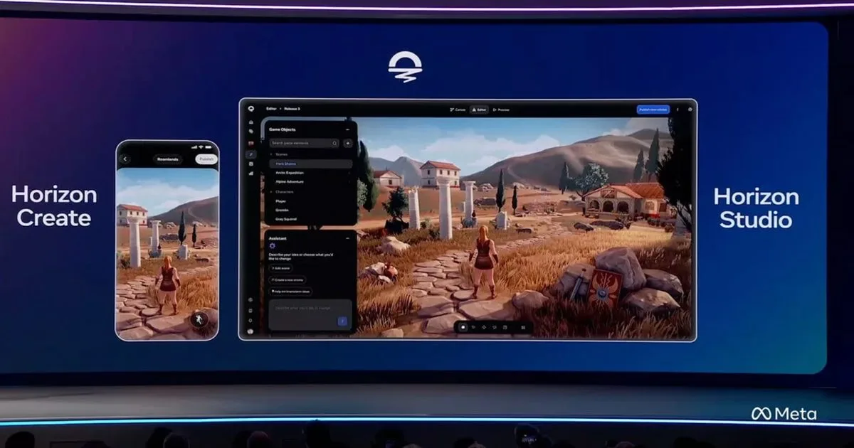 Meta Horizon Create yapay zeka ile oyun üretimini kolaylaştıracak