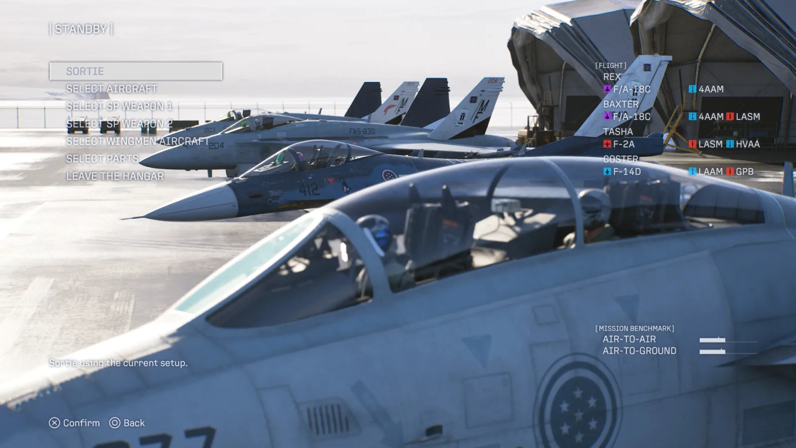 ACE COMBAT 8: WINGS OF THEVE ekran görüntüsü 1