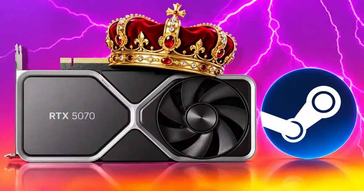 RTX 5070 Steam Donanım Anketinde Yüksek Fiyatına Rağmen Lider Oldu